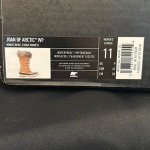 Sorel Women's Joan of Arctic Waterproof 12" Winter Snow Boots - Honest Beige